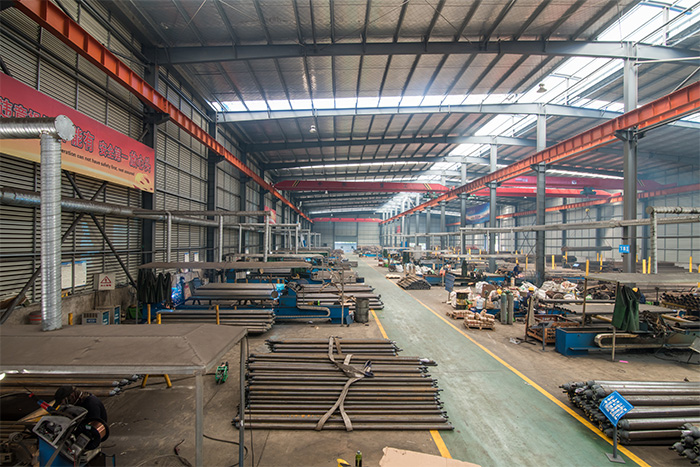 红河网架焊接车间